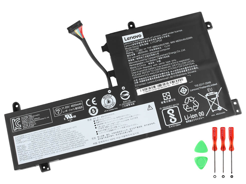 Original Battery Lenovo 5B10Q88555 5B10Q88560 4955mAh 57Wh Long Line